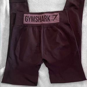 High Waisted SM Gymshark Black Flex Leggings